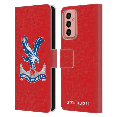 Crystal Palace FC Crest Eagle Leather Book Wallet Case Cover For Samsung Galaxy M13 (2022)
