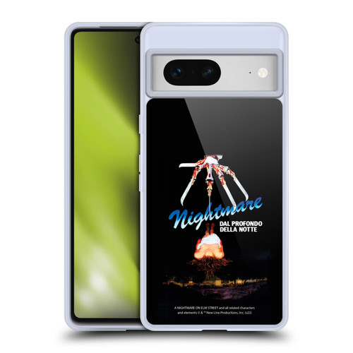 A Nightmare On Elm Street (1984) Graphics Nightmare Soft Gel Case for Google Pixel 7
