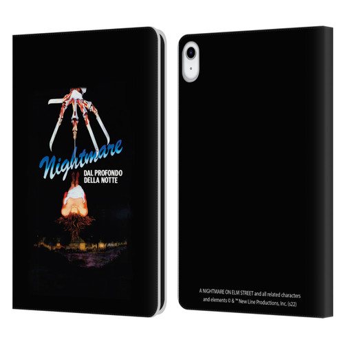 A Nightmare On Elm Street (1984) Graphics Nightmare Leather Book Wallet Case Cover For Apple iPad 10.9 (2022)