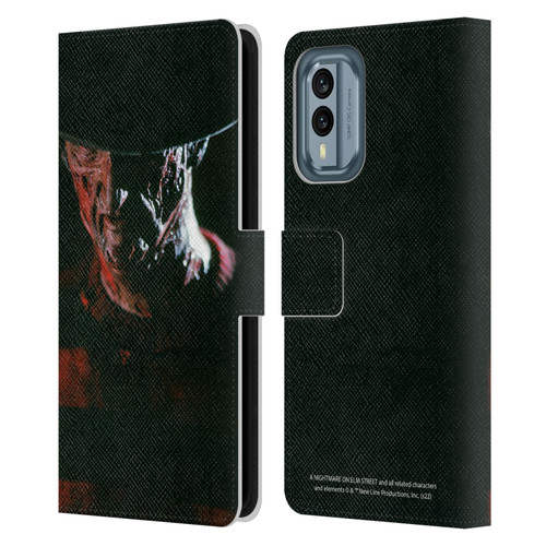 A Nightmare On Elm Street (1984) Graphics Freddy Leather Book Wallet Case Cover For Nokia X30