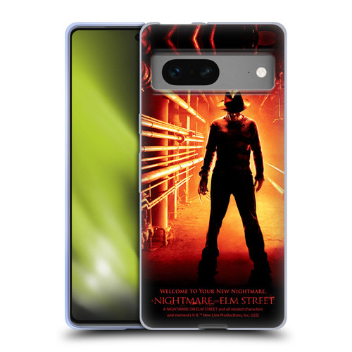 A Nightmare On Elm Street (2010) Graphics Freddy Poster Soft Gel Case for Google Pixel 7