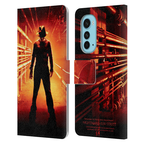 A Nightmare On Elm Street (2010) Graphics Freddy Poster Leather Book Wallet Case Cover For Motorola Edge (2022)