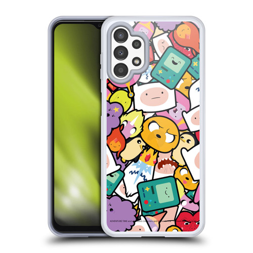 Adventure Time Graphics Pattern Soft Gel Case for Samsung Galaxy A13 (2022)