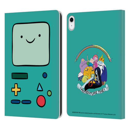 Adventure Time Graphics BMO Leather Book Wallet Case Cover For Apple iPad 10.9 (2022)