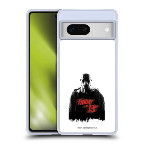 Friday the 13th 2009 Graphics Jason Voorhees Key Art Soft Gel Case for Google Pixel 7