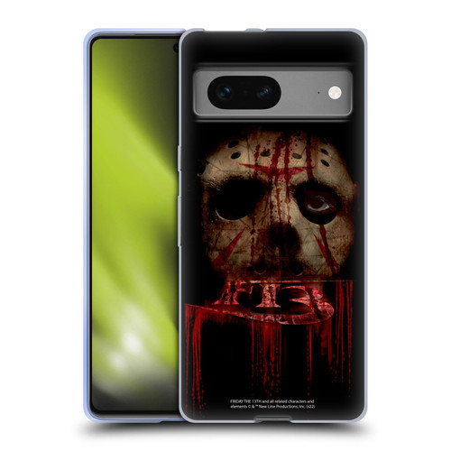 Friday the 13th 2009 Graphics Jason Voorhees Soft Gel Case for Google Pixel 7