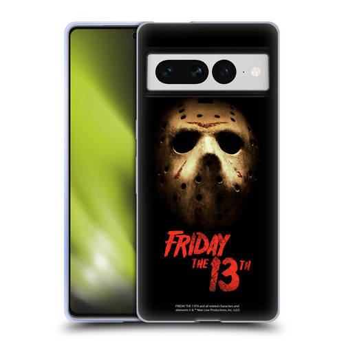 Friday the 13th 2009 Graphics Jason Voorhees Poster Soft Gel Case for Google Pixel 7 Pro