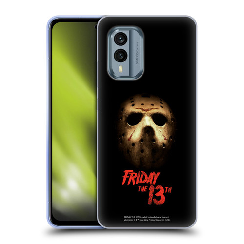 Friday the 13th 2009 Graphics Jason Voorhees Poster Soft Gel Case for Nokia X30