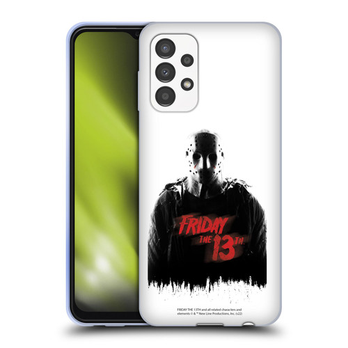 Friday the 13th 2009 Graphics Jason Voorhees Key Art Soft Gel Case for Samsung Galaxy A13 (2022)
