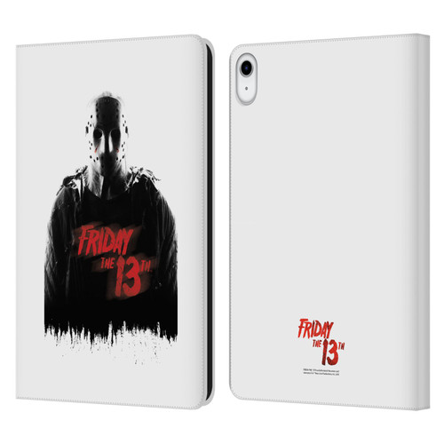 Friday the 13th 2009 Graphics Jason Voorhees Key Art Leather Book Wallet Case Cover For Apple iPad 10.9 2022/2025