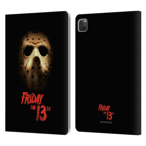 Friday the 13th 2009 Graphics Jason Voorhees Poster Leather Book Wallet Case Cover For Apple iPad Pro 11 2020 / 2021 / 2022