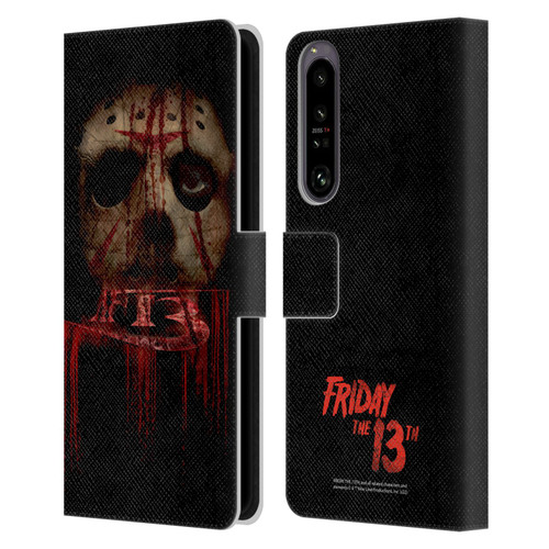 Friday the 13th 2009 Graphics Jason Voorhees Leather Book Wallet Case Cover For Sony Xperia 1 IV