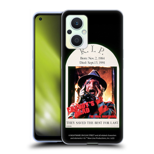 A Nightmare On Elm Street: Freddy's Dead Graphics The Final Nightmare Soft Gel Case for OPPO Reno8 Lite