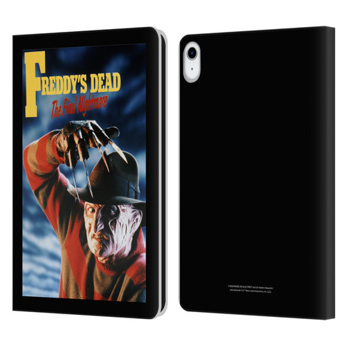A Nightmare On Elm Street: Freddy's Dead Graphics Poster Leather Book Wallet Case Cover For Apple iPad 10.9 (2022)