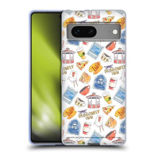 Gilmore Girls Graphics Icons Soft Gel Case for Google Pixel 7
