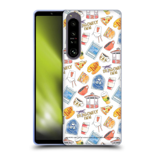 Gilmore Girls Graphics Icons Soft Gel Case for Sony Xperia 1 IV