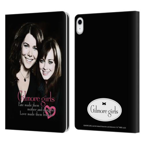 Gilmore Girls Graphics Fate Made Them Leather Book Wallet Case Cover For Apple iPad 10.9 2022/2025