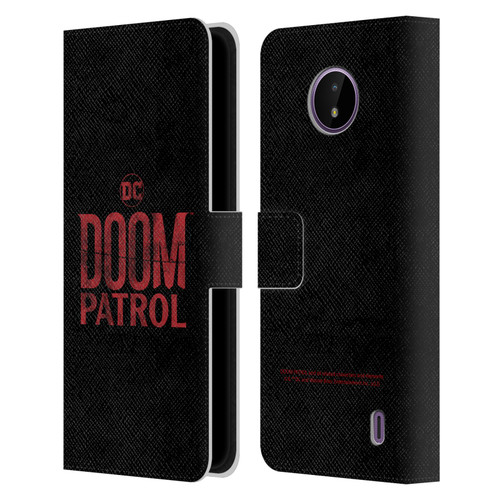 Doom Patrol Graphics Logo Leather Book Wallet Case Cover For Nokia C10 / C20
