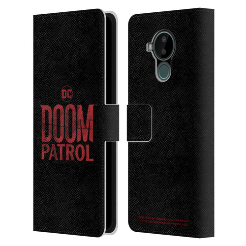 Doom Patrol Graphics Logo Leather Book Wallet Case Cover For Nokia C30