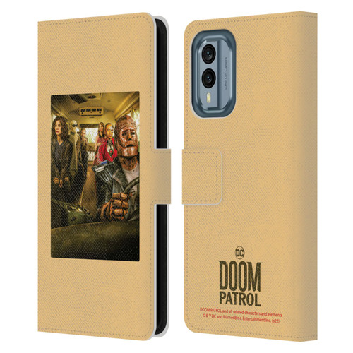 Doom Patrol Graphics Poster 2 Leather Book Wallet Case Cover For Nokia X30
