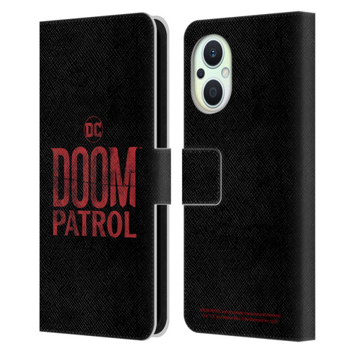 Doom Patrol Graphics Logo Leather Book Wallet Case Cover For OPPO Reno8 Lite