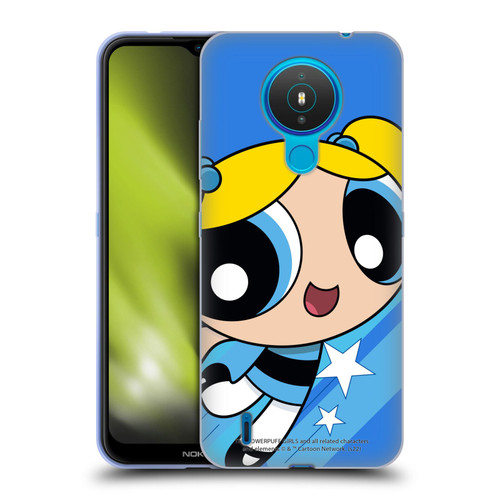 The Powerpuff Girls Graphics Bubbles Soft Gel Case for Nokia 1.4