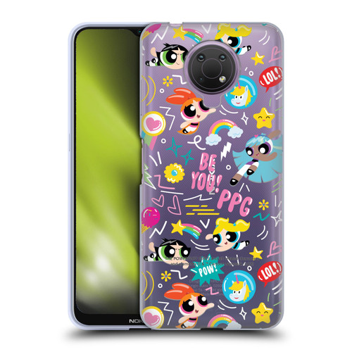 The Powerpuff Girls Graphics Icons Soft Gel Case for Nokia G10