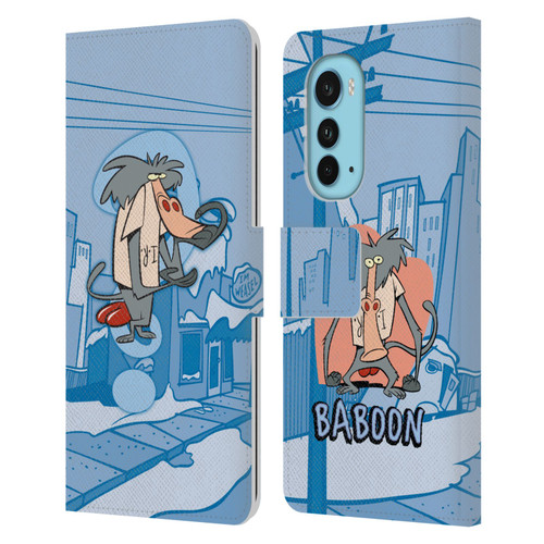I Am Weasel. Graphics What Is It I.R Leather Book Wallet Case Cover For Motorola Edge (2022)