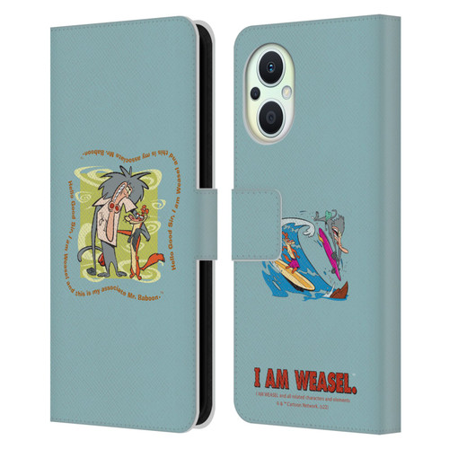 I Am Weasel. Graphics Hello Good Sir Leather Book Wallet Case Cover For OPPO Reno8 Lite