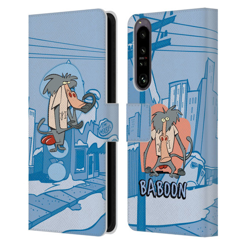 I Am Weasel. Graphics What Is It I.R Leather Book Wallet Case Cover For Sony Xperia 1 IV