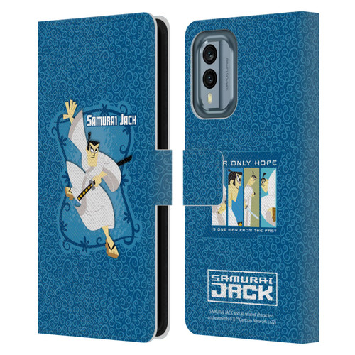 Samurai Jack Graphics Character Art 1 Leather Book Wallet Case Cover For Nokia X30