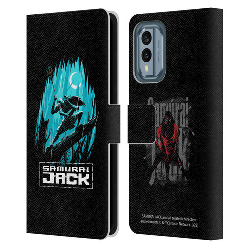Samurai Jack Graphics Season 5 Poster Leather Book Wallet Case Cover For Nokia X30