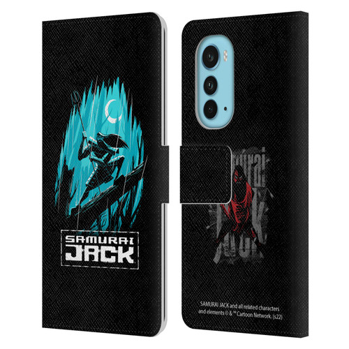 Samurai Jack Graphics Season 5 Poster Leather Book Wallet Case Cover For Motorola Edge (2022)