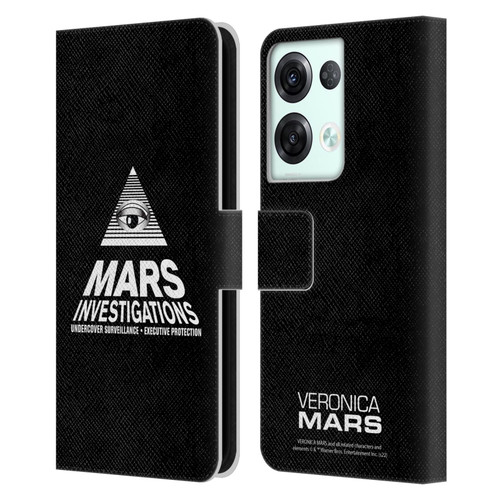 Veronica Mars Graphics Logo Leather Book Wallet Case Cover For OPPO Reno8 Pro