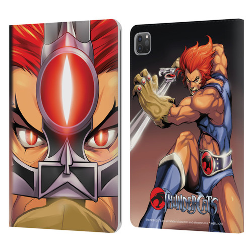Thundercats Graphics Lion-O Leather Book Wallet Case Cover For Apple iPad Pro 11 2020 / 2021 / 2022