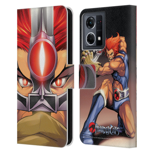 Thundercats Graphics Lion-O Leather Book Wallet Case Cover For OPPO Reno8 4G