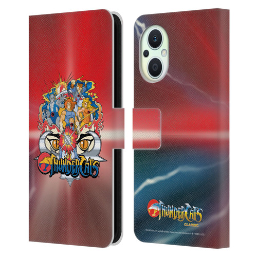 Thundercats Graphics Characters Leather Book Wallet Case Cover For OPPO Reno8 Lite