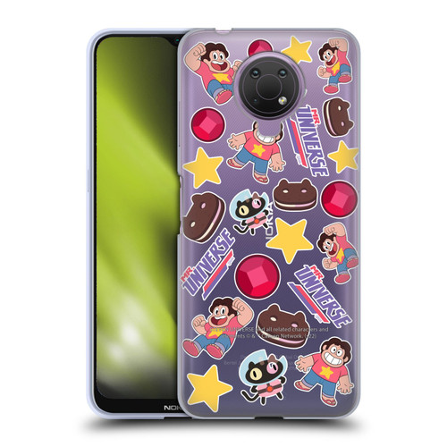 Steven Universe Graphics Icons Soft Gel Case for Nokia G10