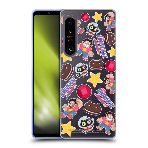 Steven Universe Graphics Icons Soft Gel Case for Sony Xperia 1 IV