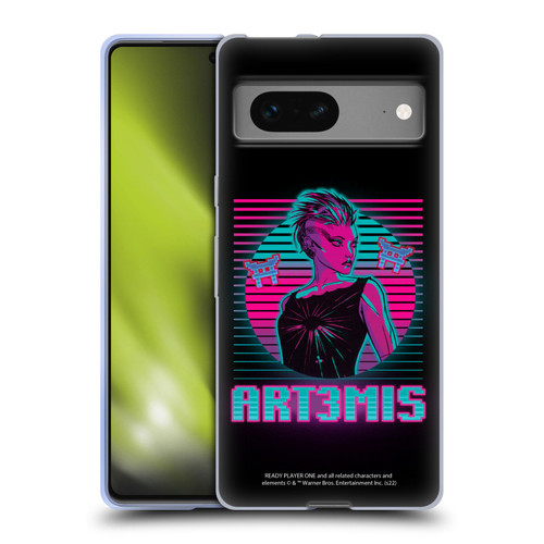 Ready Player One Graphics Character Art Soft Gel Case for Google Pixel 7