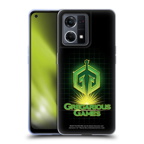 Ready Player One Graphics Logo Soft Gel Case for OPPO Reno8 4G