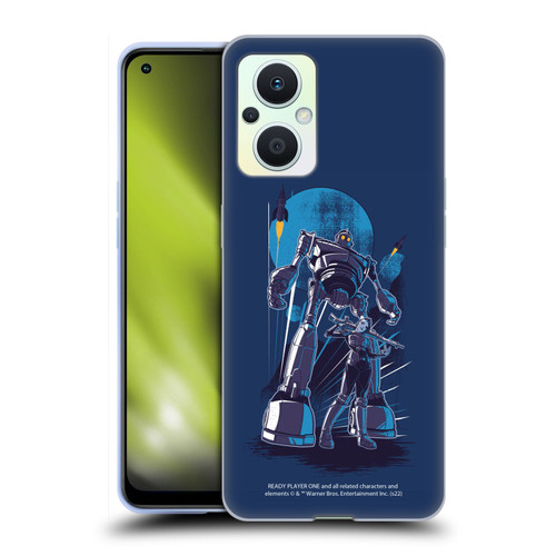 Ready Player One Graphics Iron Giant Soft Gel Case for OPPO Reno8 Lite