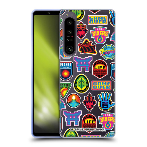 Ready Player One Graphics Collage Soft Gel Case for Sony Xperia 1 IV