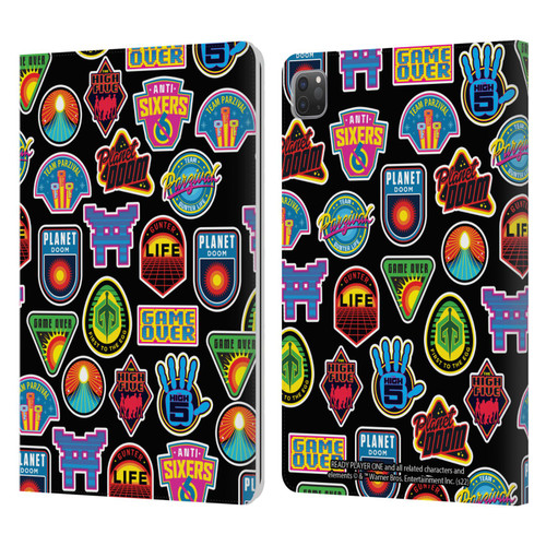 Ready Player One Graphics Collage Leather Book Wallet Case Cover For Apple iPad Pro 11 2020 / 2021 / 2022