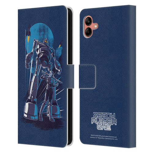 Ready Player One Graphics Iron Giant Leather Book Wallet Case Cover For Samsung Galaxy A04 (2022)