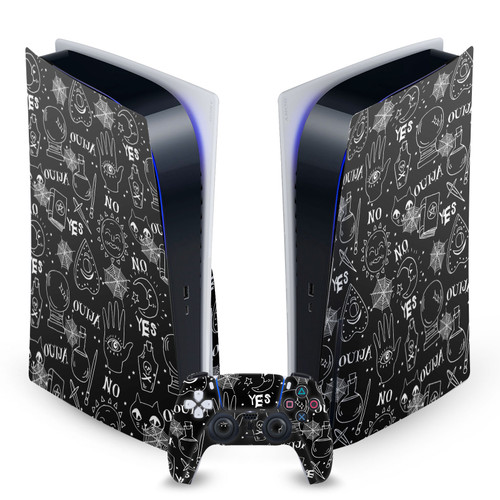 Andrea Lauren Design Art Mix Witchcraft Vinyl Sticker Skin Decal Cover for Sony PS5 Disc Edition Bundle