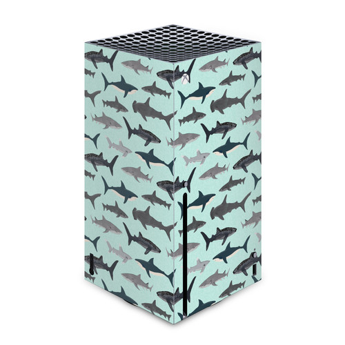 Andrea Lauren Design Art Mix Sharks Vinyl Sticker Skin Decal Cover for Microsoft Xbox Series X