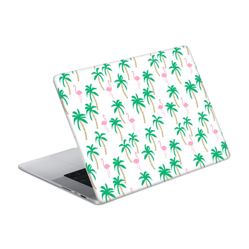 Andrea Lauren Design Birds White Flamingo Vinyl Sticker Skin Decal Cover for Apple MacBook Pro 14" A2442