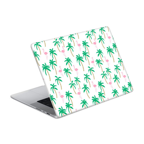 Andrea Lauren Design Birds White Flamingo Vinyl Sticker Skin Decal Cover for Apple MacBook Pro 16" A2485