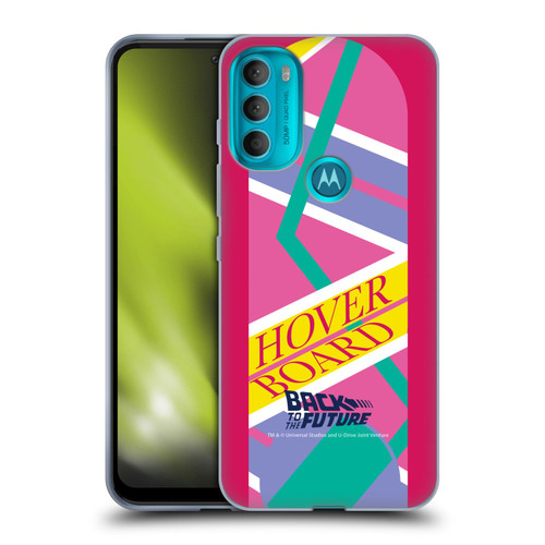 Back to the Future I Composed Art Hoverboard 2 Soft Gel Case for Motorola Moto G71 5G